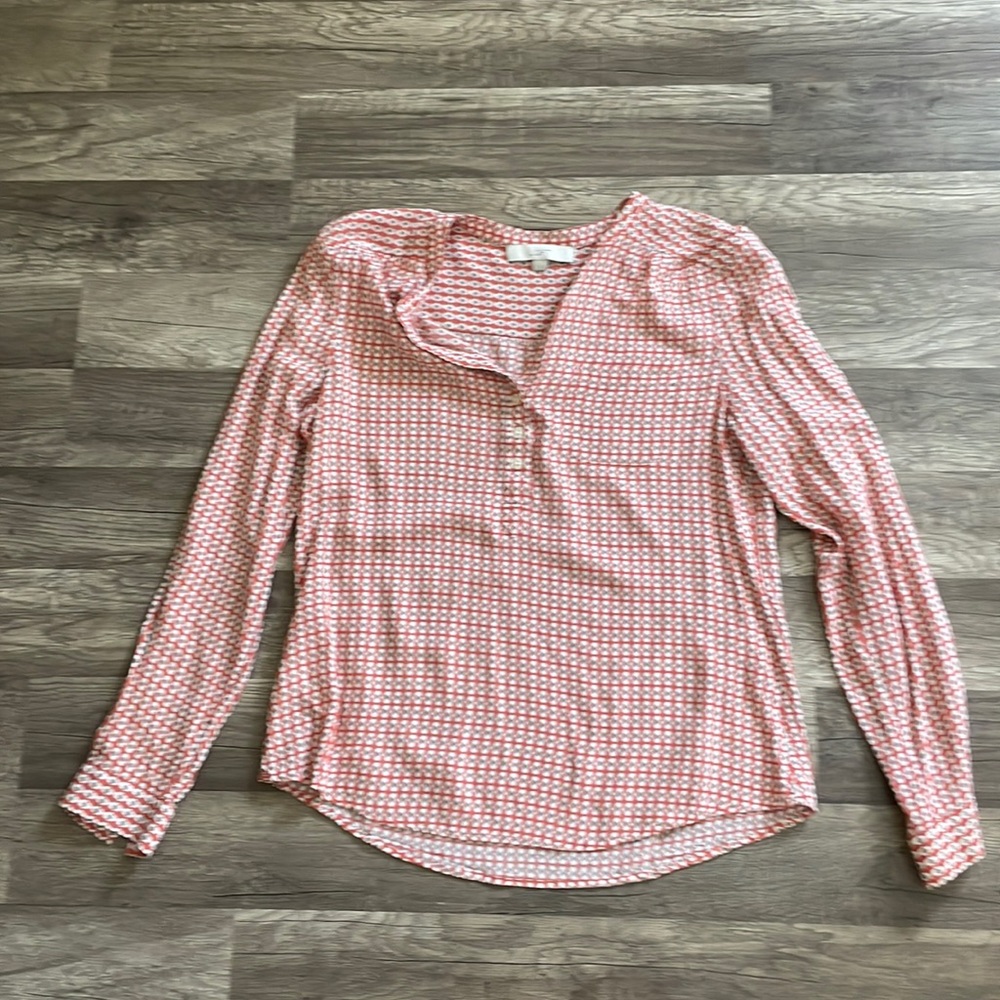 Loft dress shirt/ new condition/ flowy/ soft material